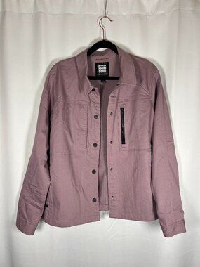 Lavender AKHG Duluth Trading Co. Lightweight Jacket Size L